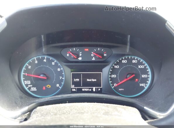 2GNAXSEV2J6320405 2018 CHEVROLET EQUINOX Red უკანა სავარძლების ხედი