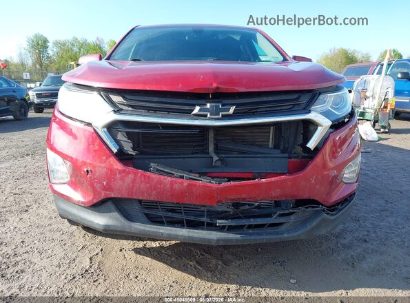2GNAXSEV2J6320405 2018 CHEVROLET EQUINOX Red წინა ხედი