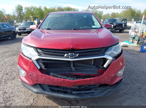 2GNAXSEV2J6320405 2018 CHEVROLET EQUINOX Red უკანა სალონის ხედი