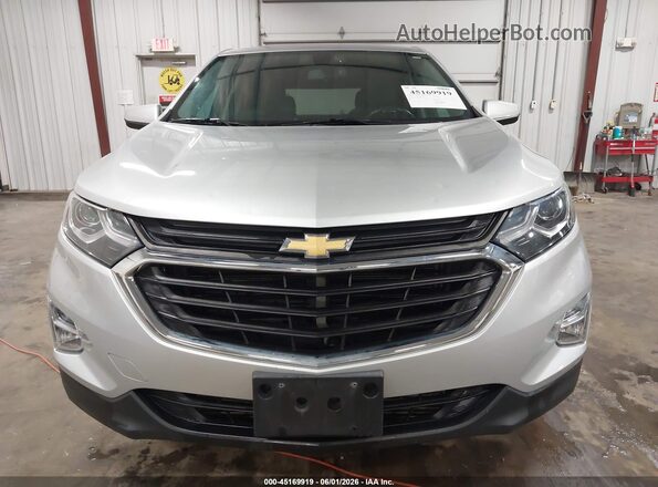 2GNAXSEV3J6275801 2018 CHEVROLET EQUINOX Silver Instrument cluster view