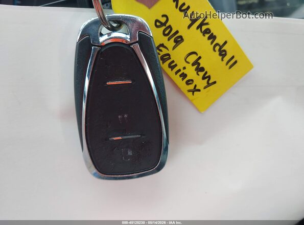 2GNAXSEV3K6159824 2019 CHEVROLET EQUINOX Black წინა პანელის ხედი