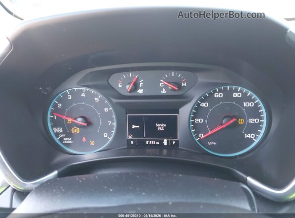 2GNAXSEV7K6157364 2019 CHEVROLET EQUINOX Белый Вид задних сидений