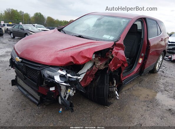2GNAXSEV9J6288617 2018 CHEVROLET EQUINOX Красный Передняя левая четверть
