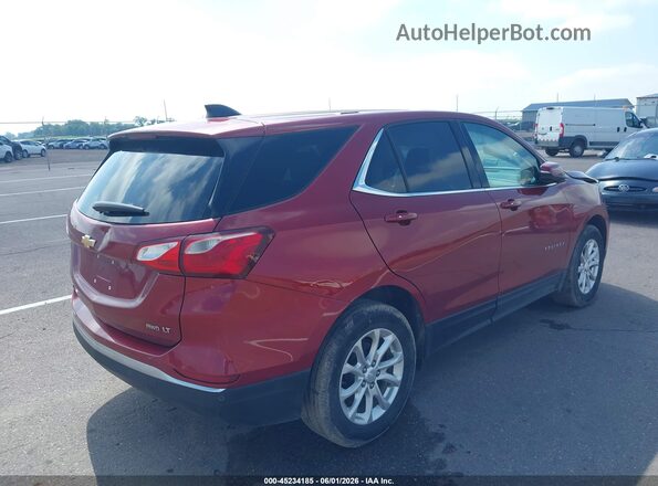 2GNAXSEVXJ6162458 2018 CHEVROLET EQUINOX Red Trasero derecho