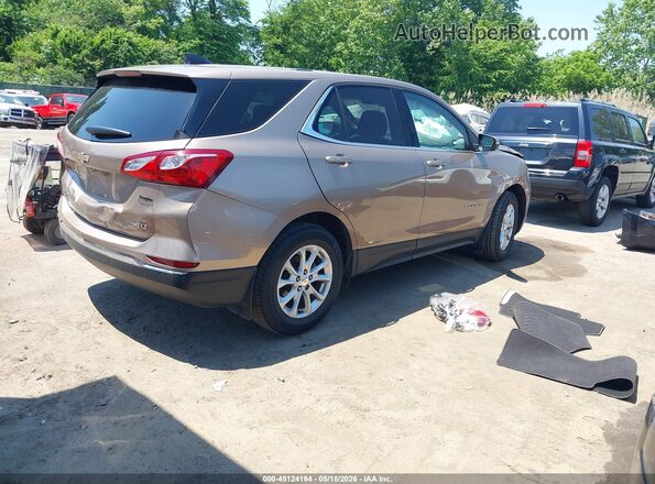 2GNAXSEVXJ6218169 2018 CHEVROLET EQUINOX Dark Brown უკანა მარჯვენა