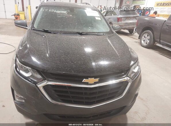 2GNAXTEX9J6160319 2018 CHEVROLET EQUINOX Black ხელსაწყოთა პანელის ხედი