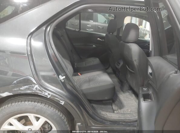 2GNAXTEX9J6160319 2018 CHEVROLET EQUINOX Black VIN კოდის სტიკერის ხედი
