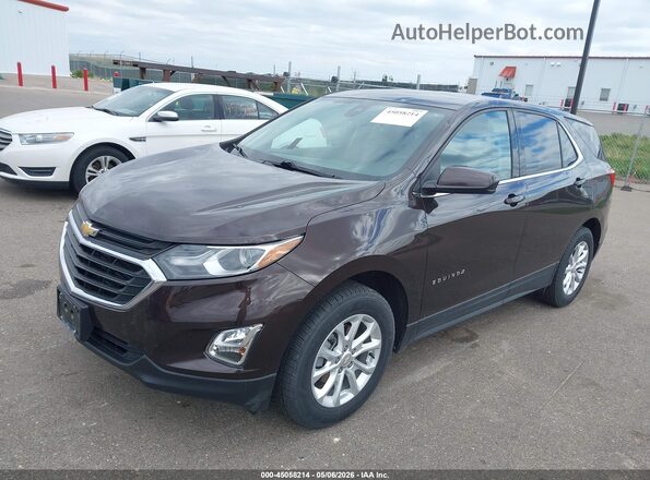 2GNAXUEV0L6107032 2020 CHEVROLET EQUINOX Brown Front left