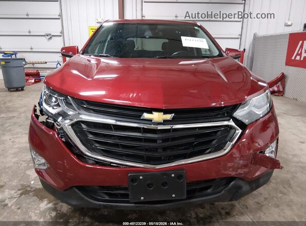 2GNAXUEV1K6287037 2019 CHEVROLET EQUINOX Red Вид спереду