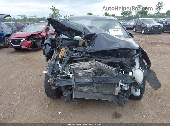 2GNAXUEV1M6105775 2021 CHEVROLET EQUINOX Black წინა ხედი