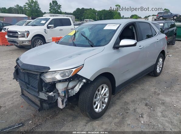 2GNAXUEV2M6101640 2021 CHEVROLET EQUINOX Silver Передня ліва чверть