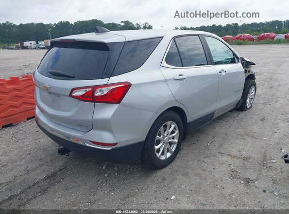 2GNAXUEV2M6101640 2021 CHEVROLET EQUINOX Silver Задня права чверть