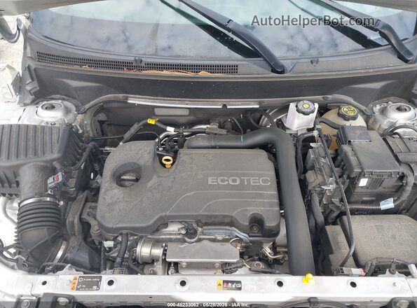 2GNAXUEV2M6101640 2021 CHEVROLET EQUINOX Silver Вид ззаду