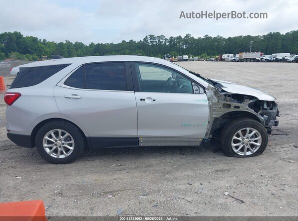 2GNAXUEV2M6101640 2021 CHEVROLET EQUINOX Silver Вид задньої частини салону
