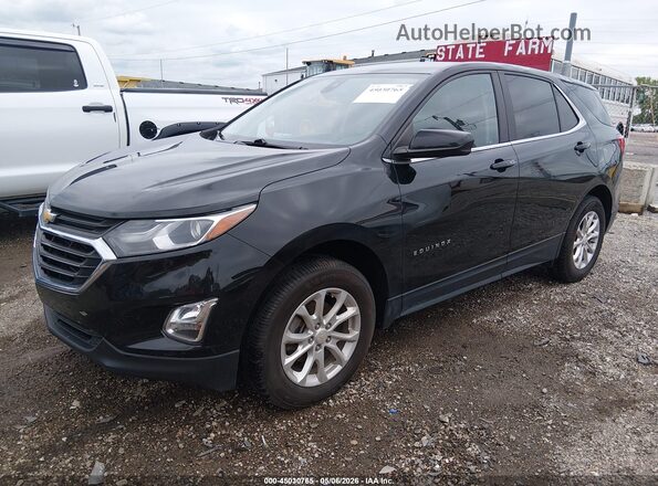 2GNAXUEV2M6131446 2021 CHEVROLET EQUINOX Black Առջևի ձախ երեք քառորդ տեսարան