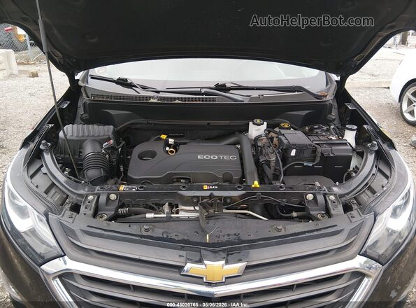 2GNAXUEV2M6131446 2021 CHEVROLET EQUINOX Black Հետևի տեսք