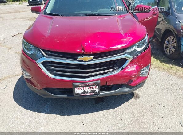 2GNAXUEVXK6237348 2019 CHEVROLET EQUINOX Red Vista frontal