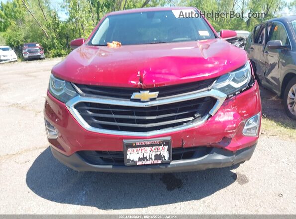2GNAXUEVXK6237348 2019 CHEVROLET EQUINOX Red Vista del cuadro de instrumentos