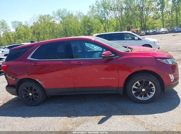 2GNAXUEVXK6237348 2019 CHEVROLET EQUINOX Red Vista interior trasera
