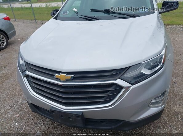 2GNAXUEVXM6161469 2021 CHEVROLET EQUINOX Silver Вид щитка приладів