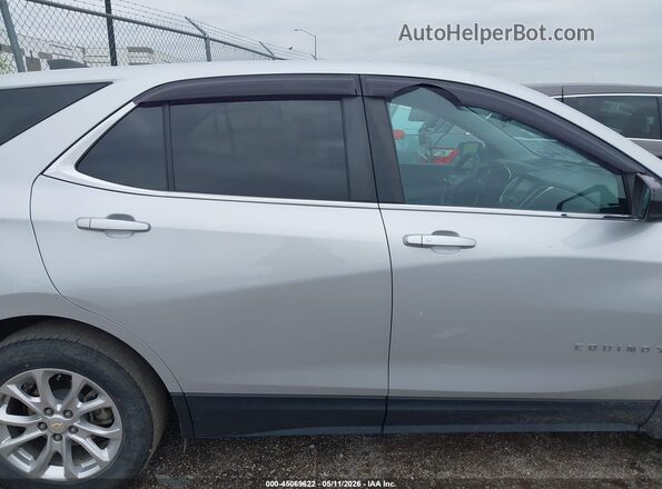 2GNAXUEVXM6161469 2021 CHEVROLET EQUINOX Silver Вид задньої частини салону