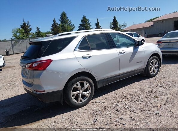 2GNAXVEX6L6207840 2020 CHEVROLET EQUINOX Silver Trasero derecho