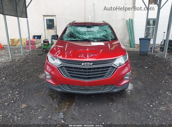 2GNAXVEX6L6221625 2020 CHEVROLET EQUINOX Red Dashboard view