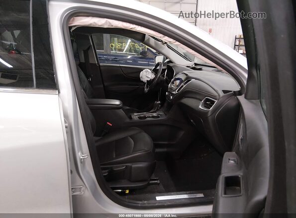 2GNAXYEX3K6270605 2019 CHEVROLET EQUINOX Silver წინა სალონის ხედი
