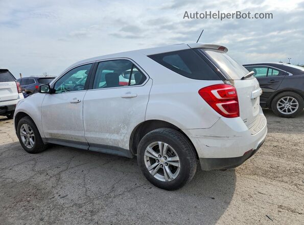 2GNFLEEK0G6137862 2016 CHEVROLET EQUINOX White Trasero izquierdo