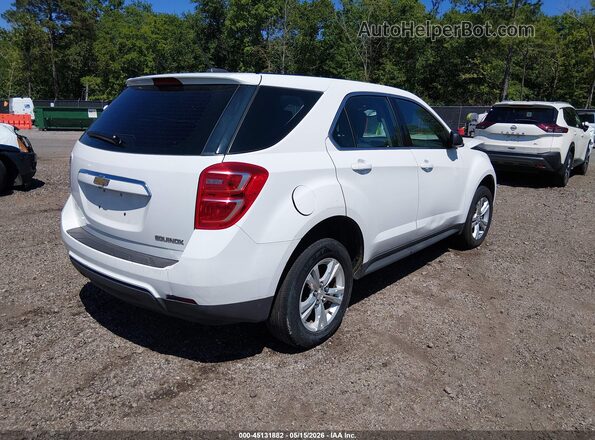 2GNFLEEK1G6301586 2016 CHEVROLET EQUINOX White Trasero derecho