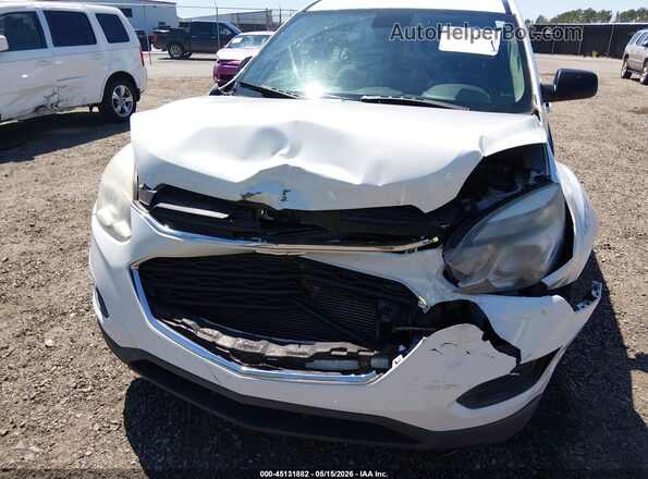 2GNFLEEK1G6301586 2016 CHEVROLET EQUINOX White Vista frontal