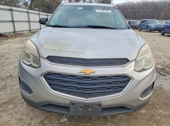 2GNFLEEK4G6229489 2016 CHEVROLET EQUINOX Silver 