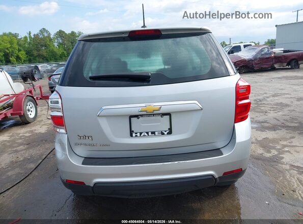 2GNFLEEK4H6175001 2017 CHEVROLET EQUINOX Silver 