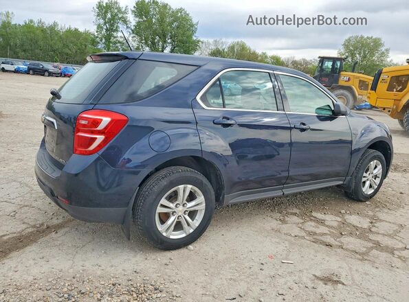 2GNFLEEK4H6186399 2017 CHEVROLET EQUINOX Blue 
