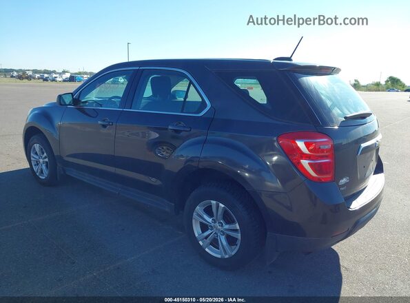 2GNFLEEK5G6248956 2016 CHEVROLET EQUINOX Gray Trasero izquierdo