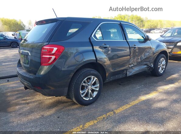 2GNFLEEK5H6209107 2017 CHEVROLET EQUINOX Gray Задня права чверть