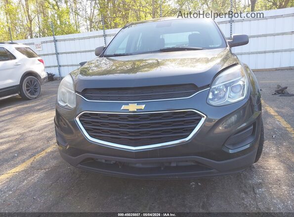 2GNFLEEK5H6209107 2017 CHEVROLET EQUINOX Gray Вид задньої частини салону