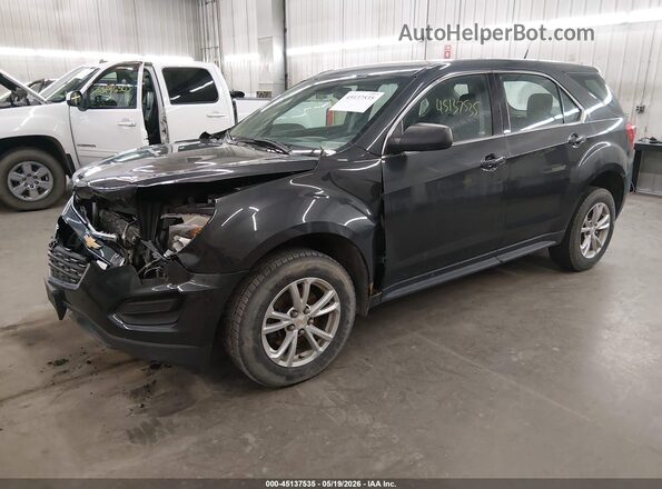2GNFLEEK5H6240843 2017 CHEVROLET EQUINOX Gray Առջևի ձախ երեք քառորդ տեսարան