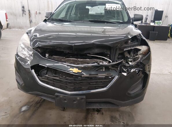 2GNFLEEK5H6240843 2017 CHEVROLET EQUINOX Gray Դիմացի տեսք