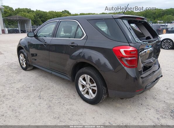 2GNFLEEK7G6253009 2016 CHEVROLET EQUINOX Gray Հետևի ձախ