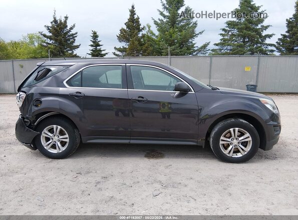 2GNFLEEK7G6253009 2016 CHEVROLET EQUINOX Gray Սալոնի հետևի տեսք