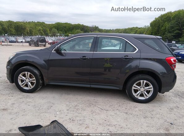 2GNFLEEK7G6253009 2016 CHEVROLET EQUINOX Gray Սալոնի 360 աստիճան տեսք