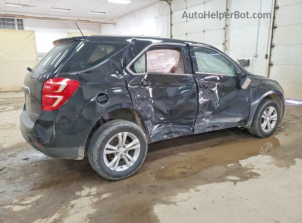 2GNFLEEK9G6358618 2016 CHEVROLET EQUINOX Black Trasero derecho