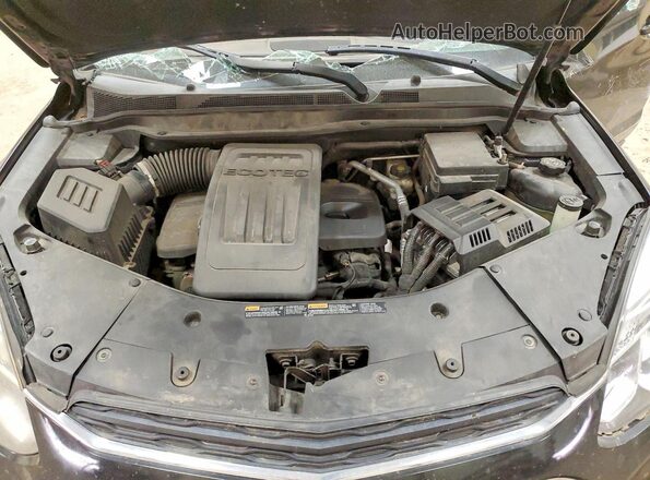 2GNFLEEK9G6358618 2016 CHEVROLET EQUINOX Black Vista del compartimento del motor