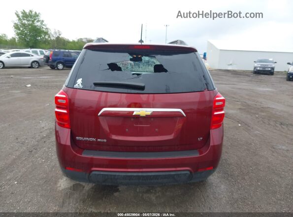 2GNFLFEK0H6218111 2017 CHEVROLET EQUINOX Red 