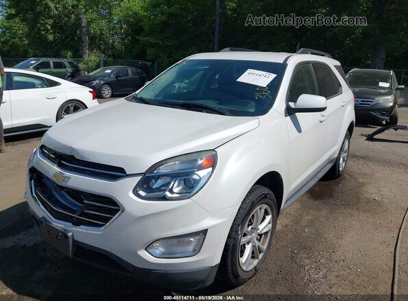 2GNFLFEK0H6277661 2017 CHEVROLET EQUINOX White Առջևի ձախ երեք քառորդ տեսարան