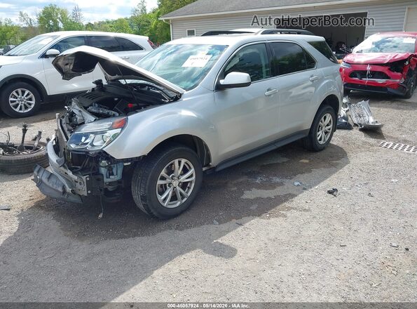 2GNFLFEK1H6185104 2017 CHEVROLET EQUINOX Silver Передня ліва чверть