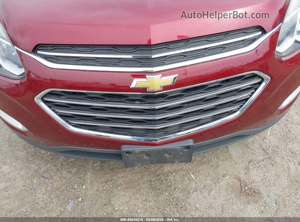 2GNFLFEK4H6157779 2017 CHEVROLET EQUINOX Red 