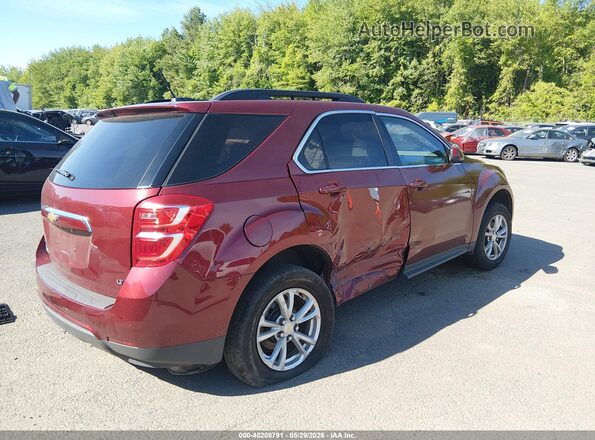 2GNFLFEK6H6249282 2017 CHEVROLET EQUINOX Красный Задняя правая четверть