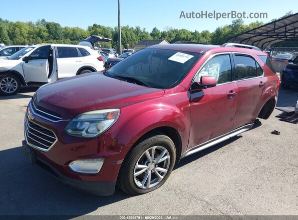 2GNFLFEK6H6249282 2017 CHEVROLET EQUINOX Красный Передняя левая четверть